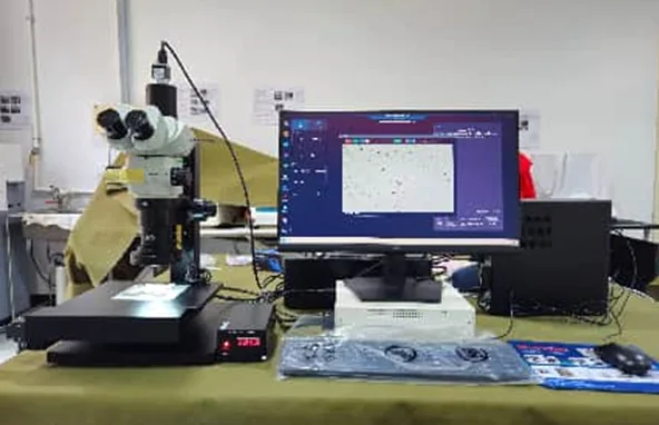 Automotive Parts Cleanliness Microscope Analysis System